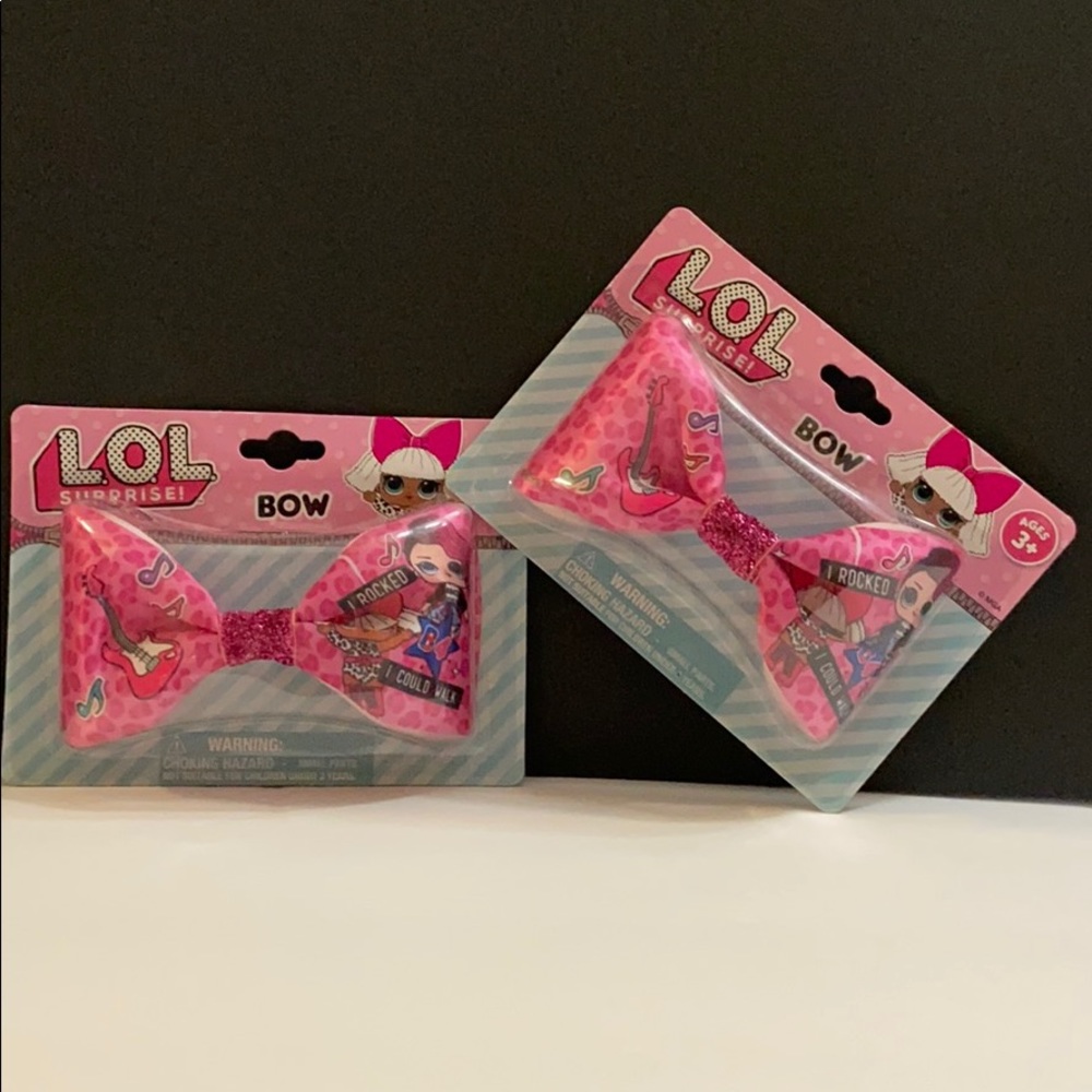 NWT 2 LOL bows